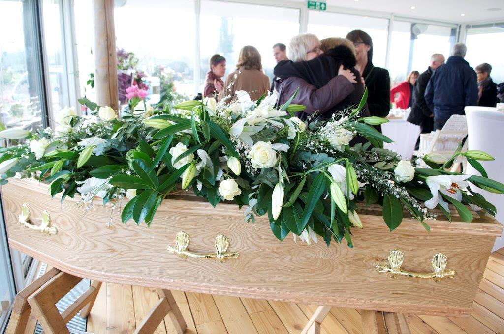 A funeral wake arranged by Dandelion Farewells